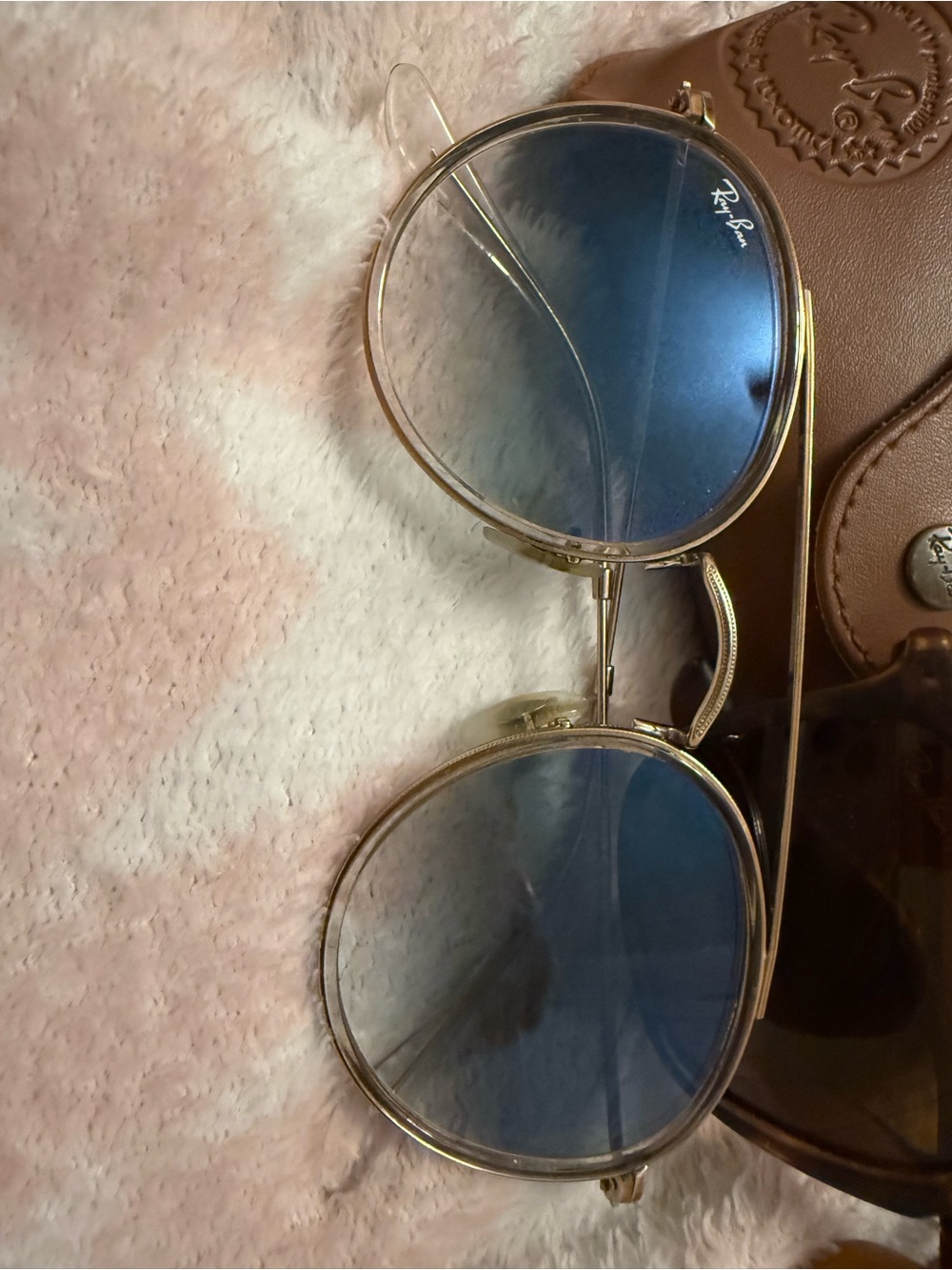 Ray-Ban Women's Tortoiseshell Frame Sunglasses with Brown Lenses - Picture 4 of 4